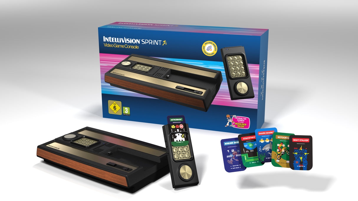 Intellivision Sprint - Retro Console - Console pack by Intellivision The Chelsea Gamer