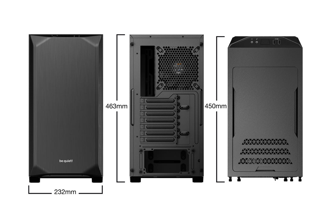 be quiet! Pure Base 500 Window Black - PC Case - Core Components by Be Quiet The Chelsea Gamer