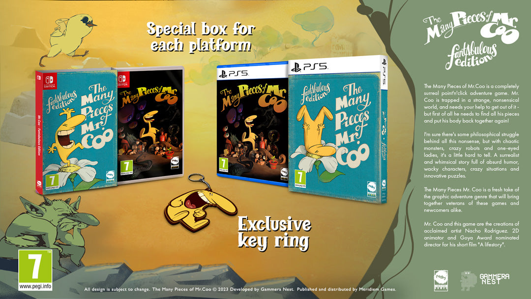 The Many Pieces of Mr.Coo - Nintendo Switch - Video Games by Mindscape The Chelsea Gamer
