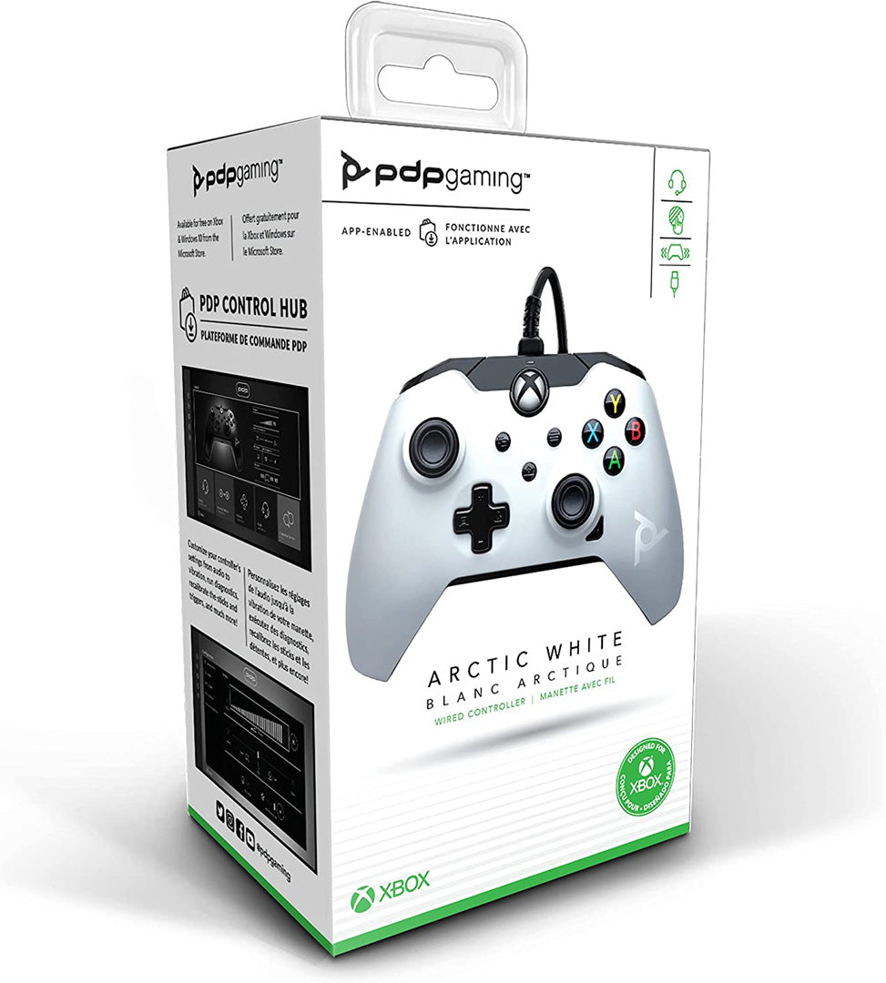 PDP - Wired Controller for Xbox Series X|S & PC Controller - White - Console Accessories by PDP The Chelsea Gamer