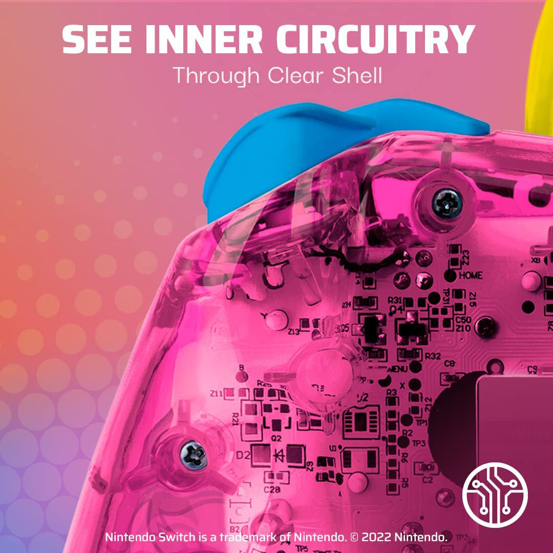PDP - Rock Candy Wired Controller for Nintendo Switch - Peach - Console Accessories by PDP The Chelsea Gamer