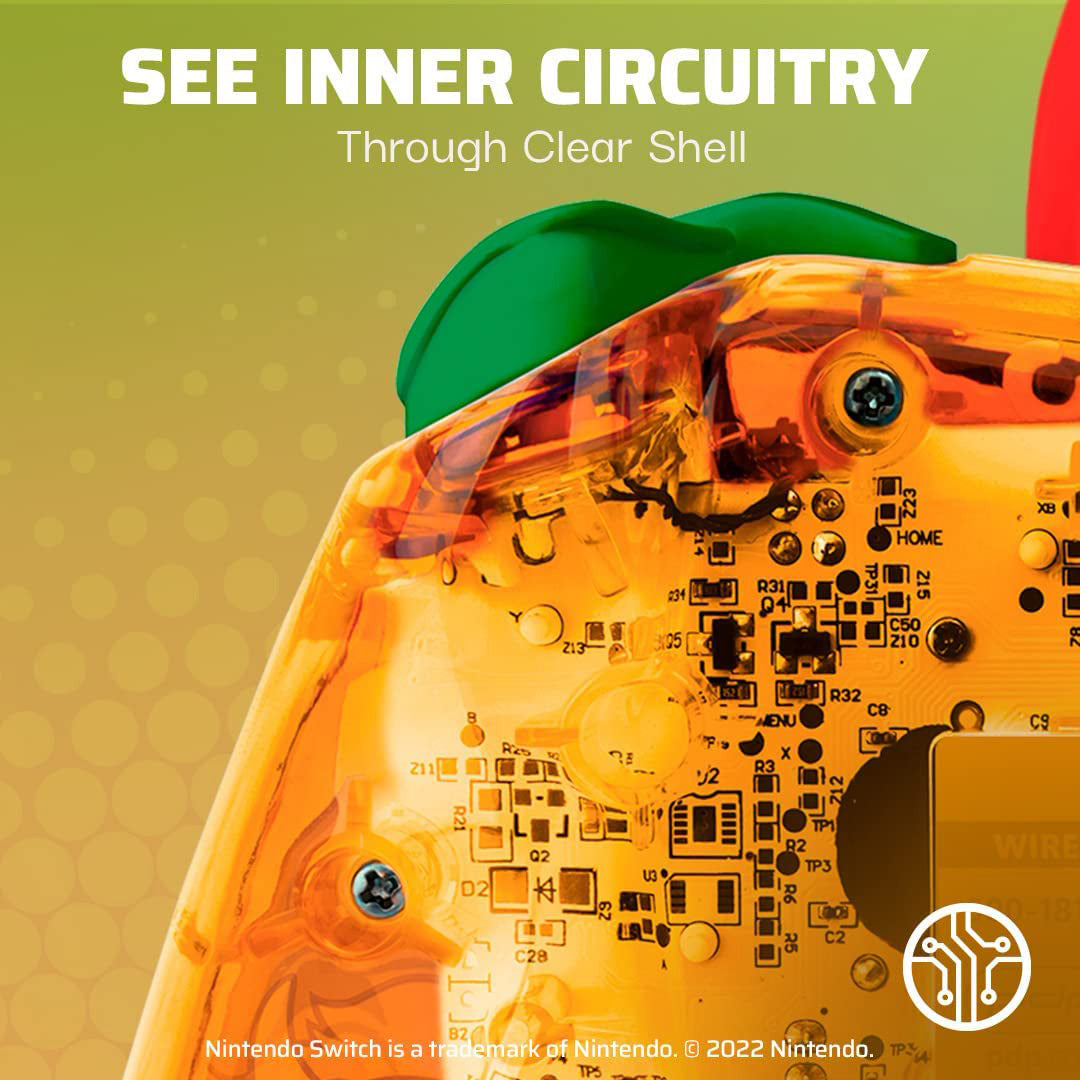 PDP - Rock Candy Wired Controller for Nintendo Switch - Bowser - Console Accessories by PDP The Chelsea Gamer