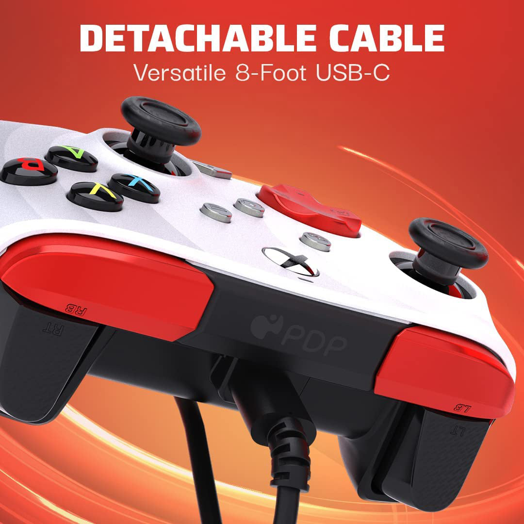 PDP – Rematch Wired Controller for Xbox & PC - Radial White - Console Accessories by PDP The Chelsea Gamer