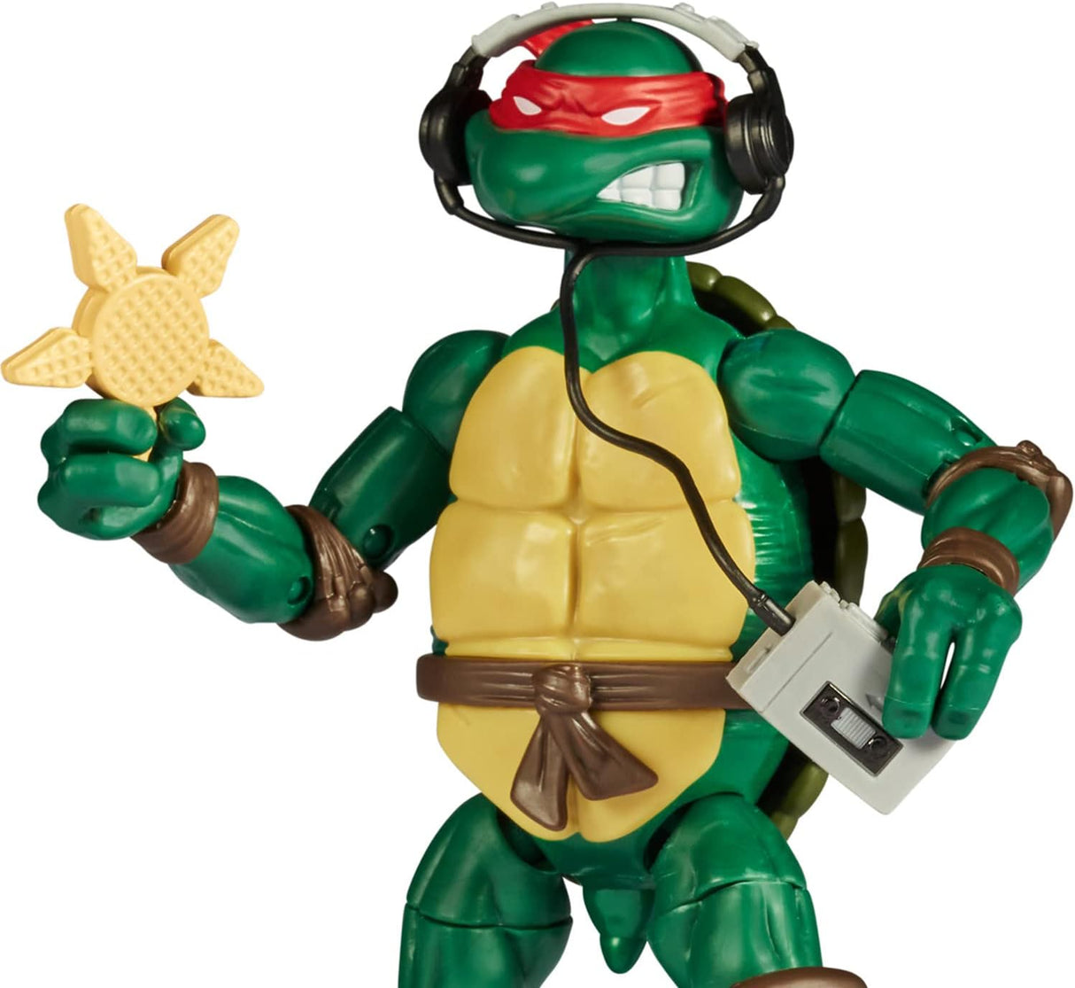 Teenage Mutant Ninja Turtles Raphael Vs Stranger Things Hopper Action Figures 6'' And Turtle With Articulation, P81192 - Merchandise by Bandai Namco Entertainment The Chelsea Gamer