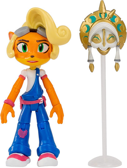 Crash Bandicoot - Coco Bandicoot With Mask Figure - Merchandise by Bandai Namco Merchandise The Chelsea Gamer