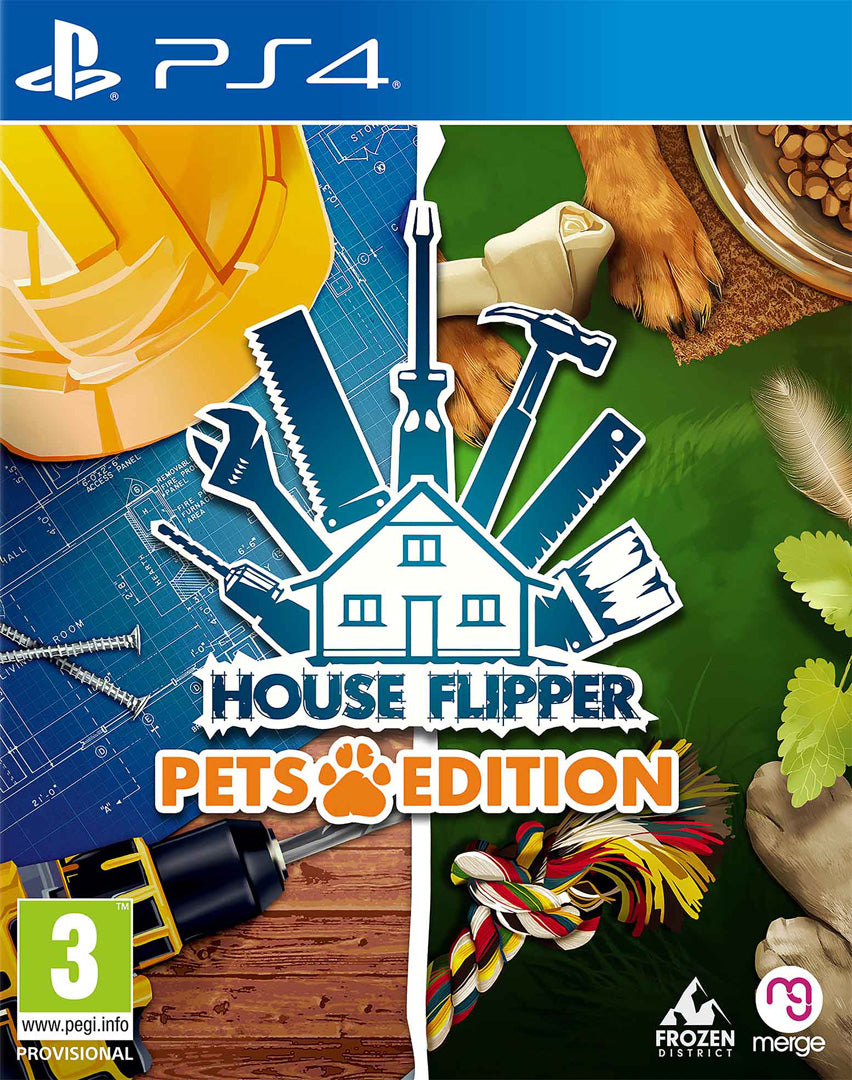 House Flipper: Pets Edition - PlayStation 4 - Video Games by Merge Games The Chelsea Gamer