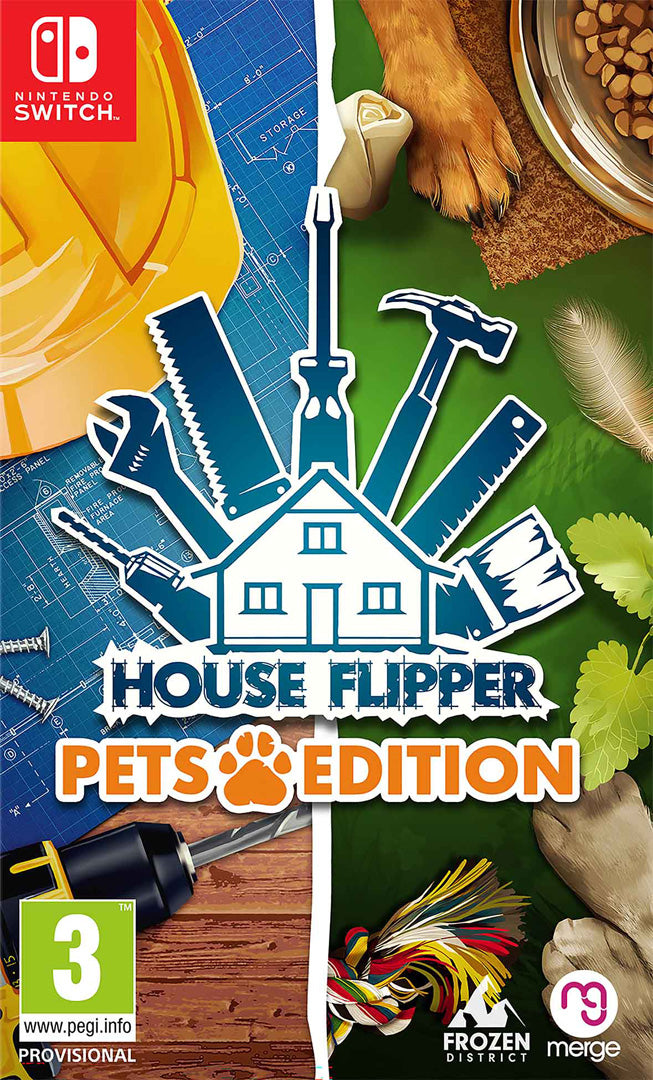 House Flipper: Pets Edition - Nintendo Switch - Video Games by Merge Games The Chelsea Gamer