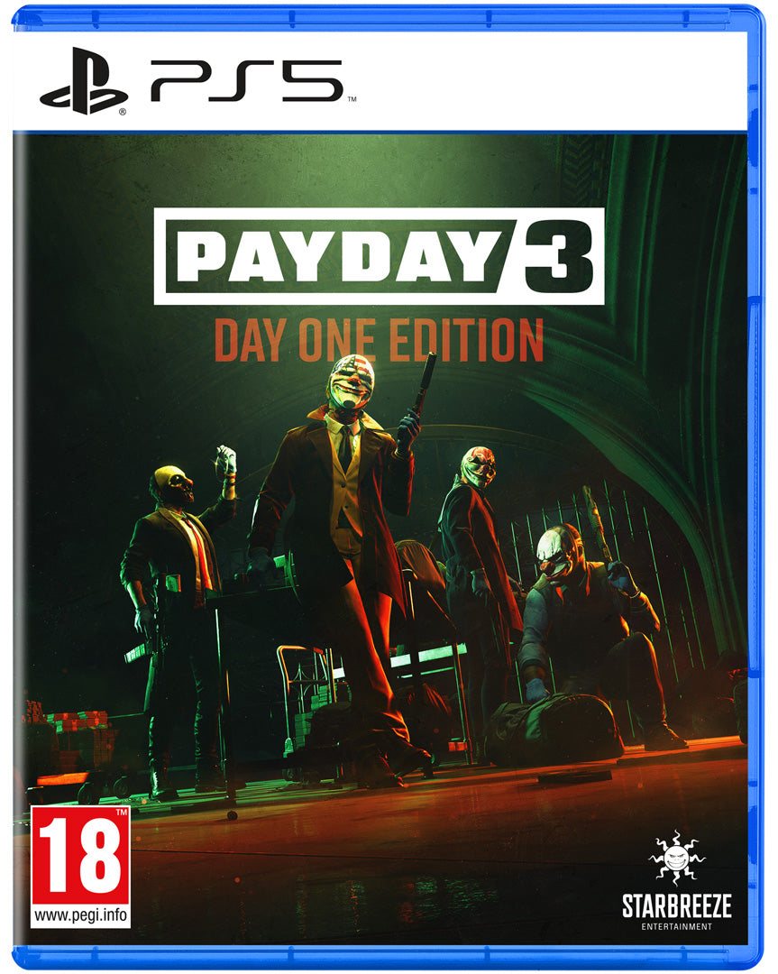 Payday 3 - Day One Edition - PlayStation 5 - Video Games by Deep Silver UK The Chelsea Gamer