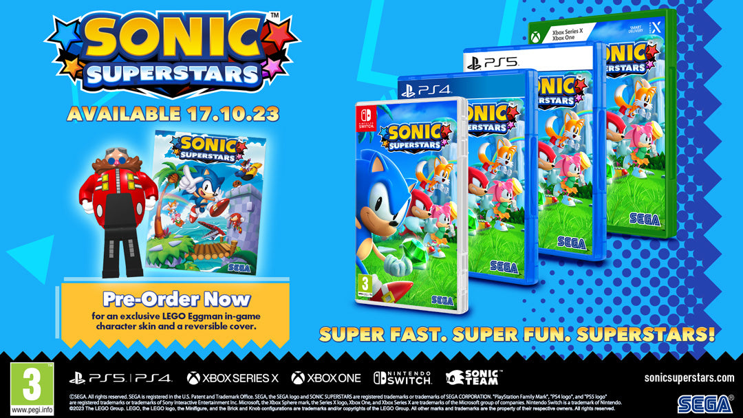 Sonic Superstars - Nintendo Switch - Video Games by SEGA UK The Chelsea Gamer