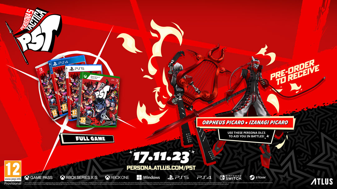 Persona 5 Tactica - Xbox - Video Games by Atlus The Chelsea Gamer