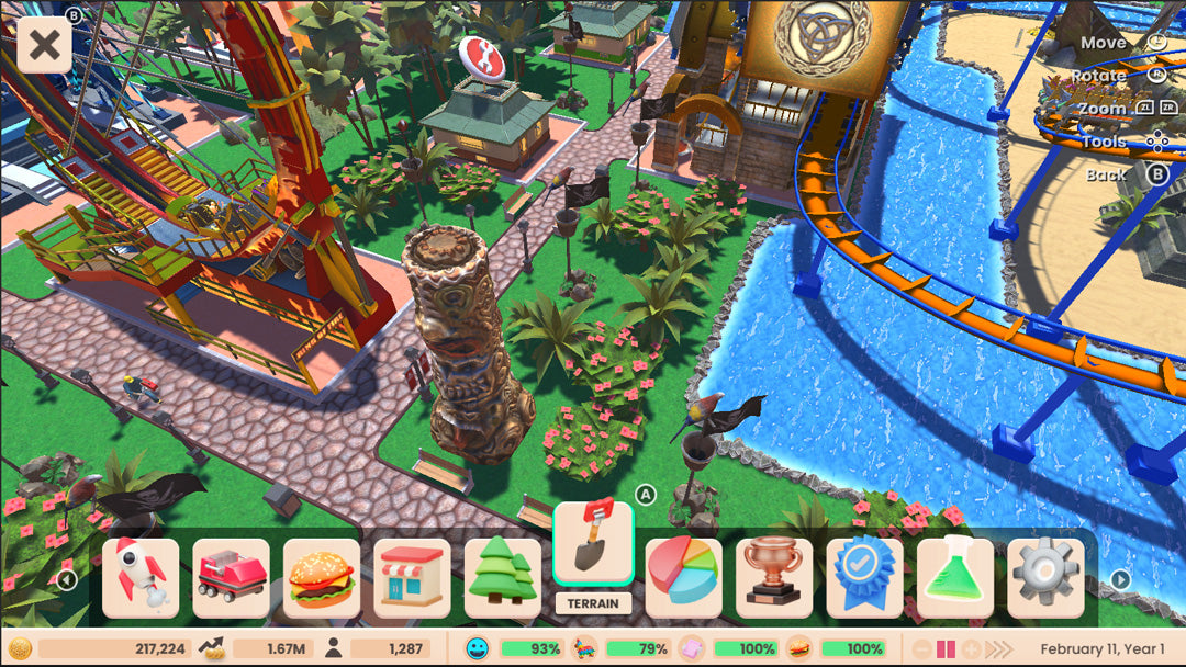 RollerCoaster Tycoon Adventures Deluxe - PlayStation 4 - Video Games by U&I The Chelsea Gamer