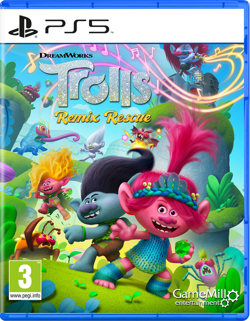 Trolls Remix Rescue - PlayStation 5 - Video Games by GameMill Entertainment The Chelsea Gamer