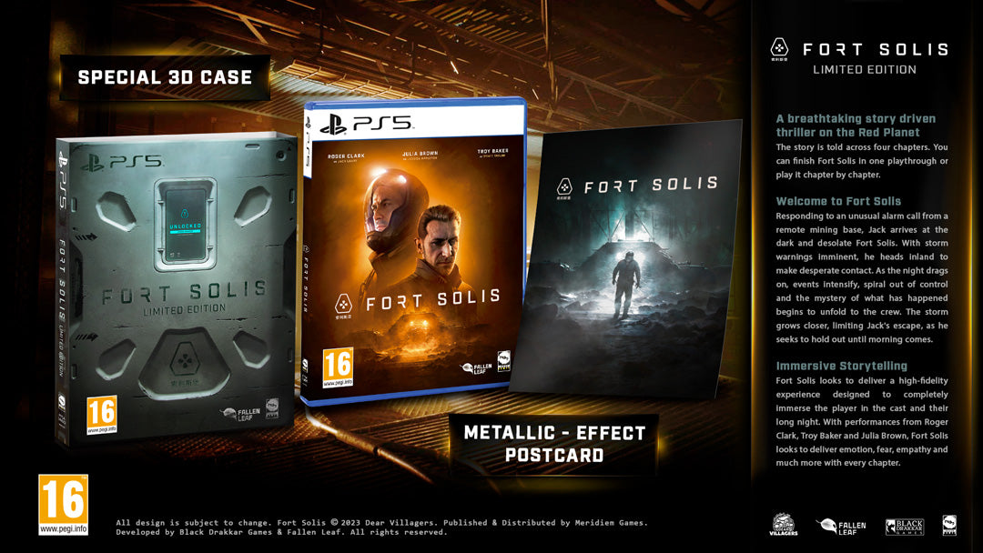 Fort Solis - Limited Edition - PlayStation 5 - Video Games by Mindscape The Chelsea Gamer