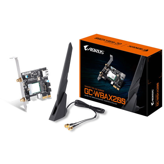 Gigabyte Wireless WiFi 6 AX200 / Bluetooth 5.1 PCI-Express Card - Core Components by Gigabyte The Chelsea Gamer