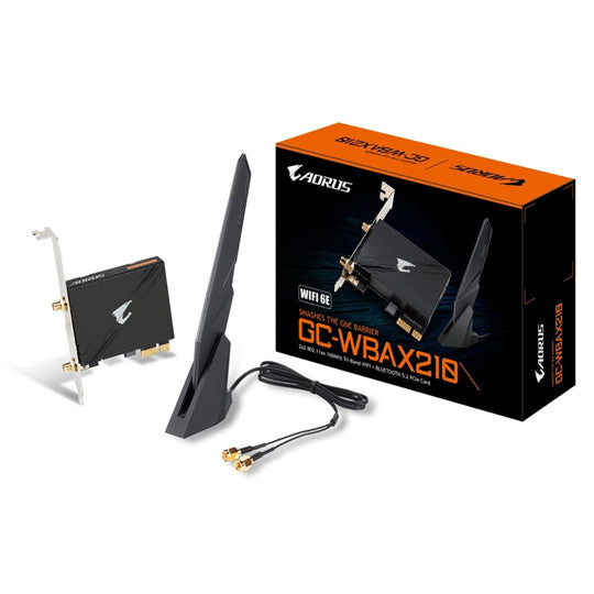 Gigabyte Wireless WiFi 6E AX200 / Bluetooth 5.2 PCI-Express Card - Core Components by Gigabyte The Chelsea Gamer