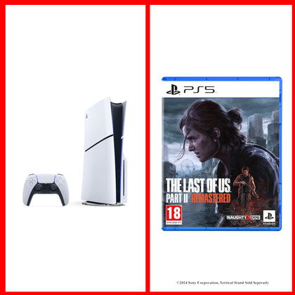 PlayStation®5 Console & The Last of Us Part II Remastered Bundle - Console pack by Sony The Chelsea Gamer