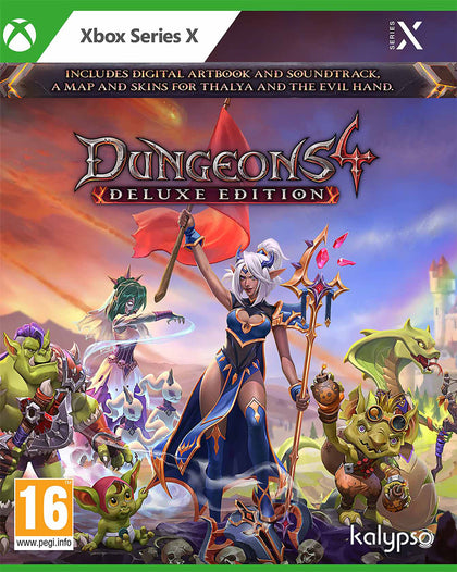 Dungeons 4 Deluxe Edition - Xbox Series X - Video Games by Kalypso Media The Chelsea Gamer