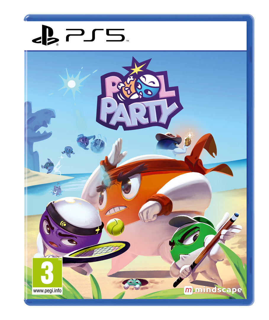 Pool Party - PlayStation 5 - Video Games by Mindscape The Chelsea Gamer