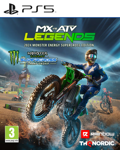 MX vs ATV Legends - 2024 Monster Energy Supercross Edition - PlayStation 5 - Video Games by Nordic Games The Chelsea Gamer
