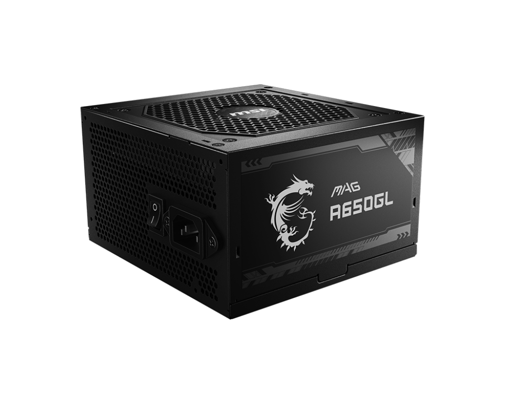 MSI MAG A650GL - 650W Power Supply - Core Components by MSI The Chelsea Gamer