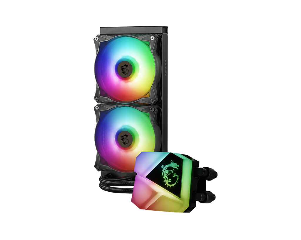MSI MAG Coreliquid C240 - Liquid CPU Cooler - Core Components by MSI The Chelsea Gamer