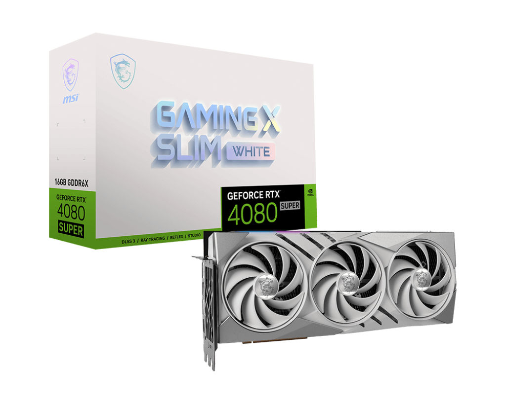 MSI GeForce RTX™ 4080 SUPER 16G GAMING X SLIM WHITE Graphics Card - Core Components by MSI The Chelsea Gamer