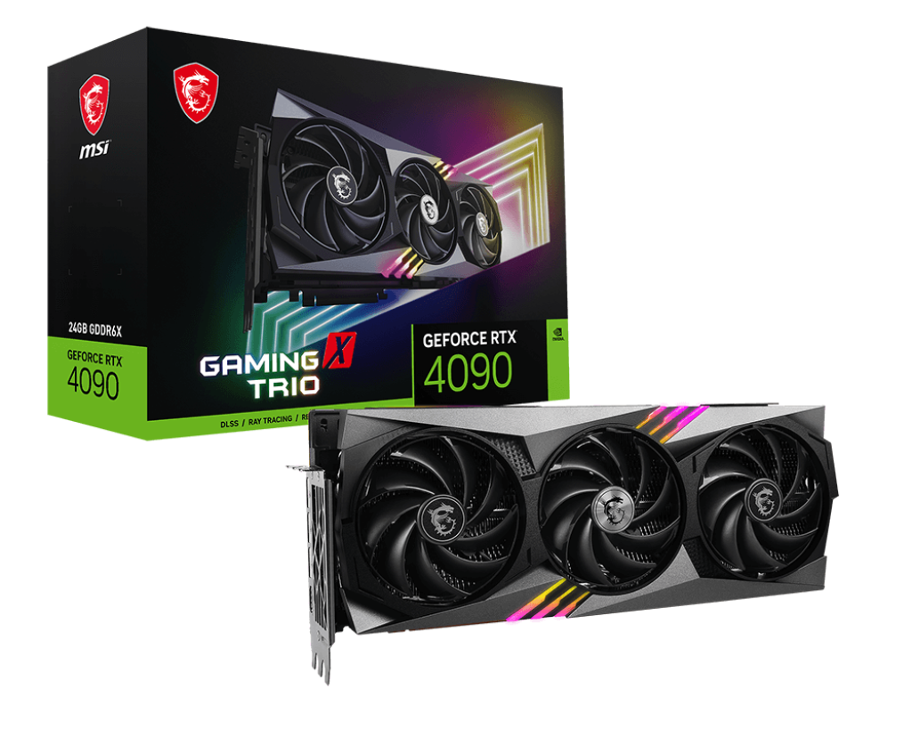 MSI GeForce RTX™ 4090 GAMING X TRIO 24G Graphics Card - Core Components by MSI The Chelsea Gamer