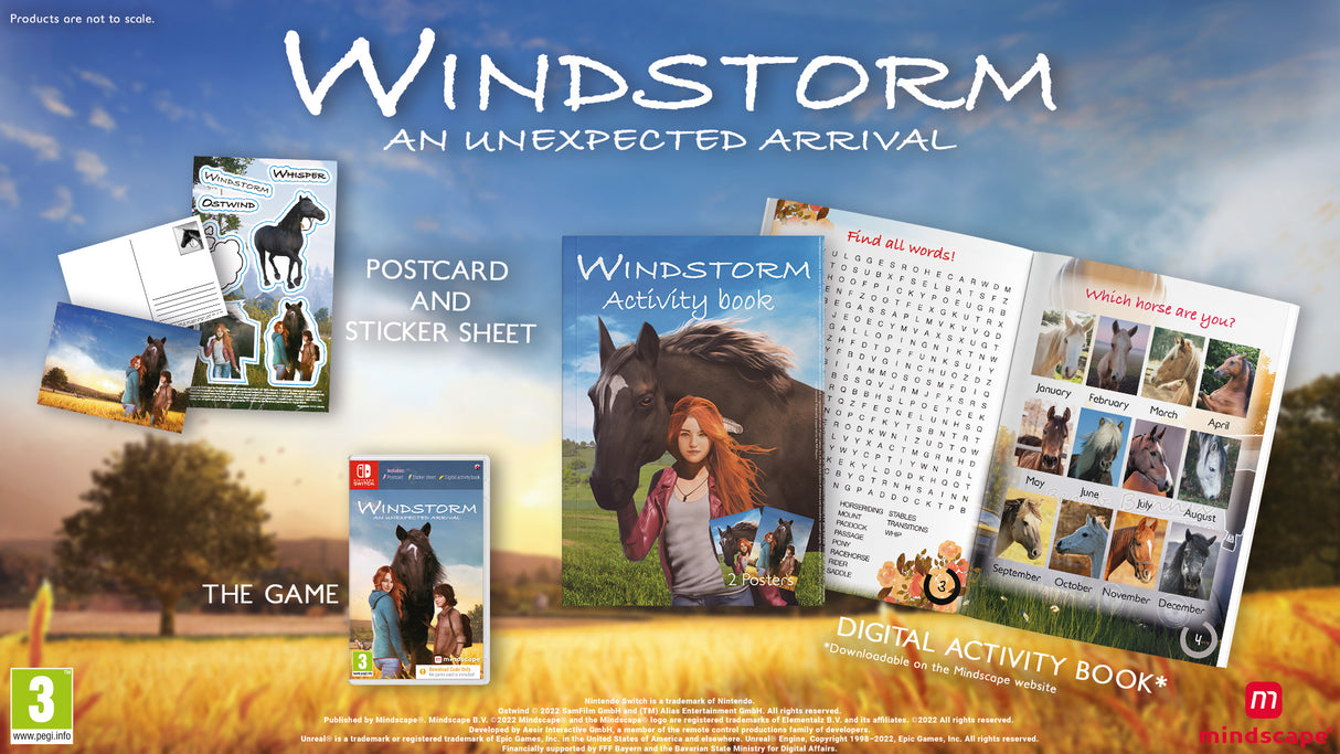Windstorm: An Unexpected Arrival - Nintendo Switch - Code In A Box - Video Games by Mindscape The Chelsea Gamer