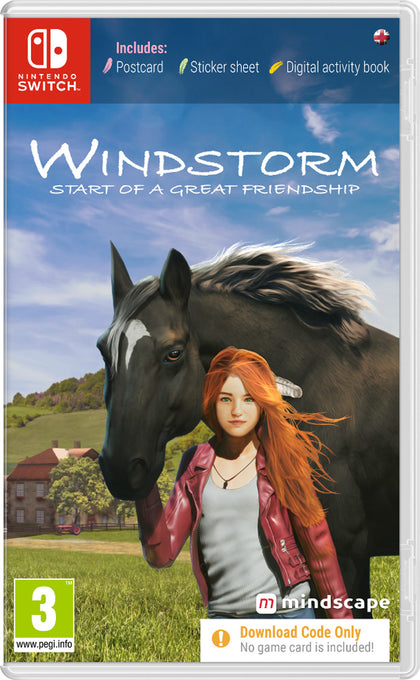 Windstorm: Start of a Great Friendship Remastered - Nintendo Switch - Code In A Box - Video Games by Mindscape The Chelsea Gamer