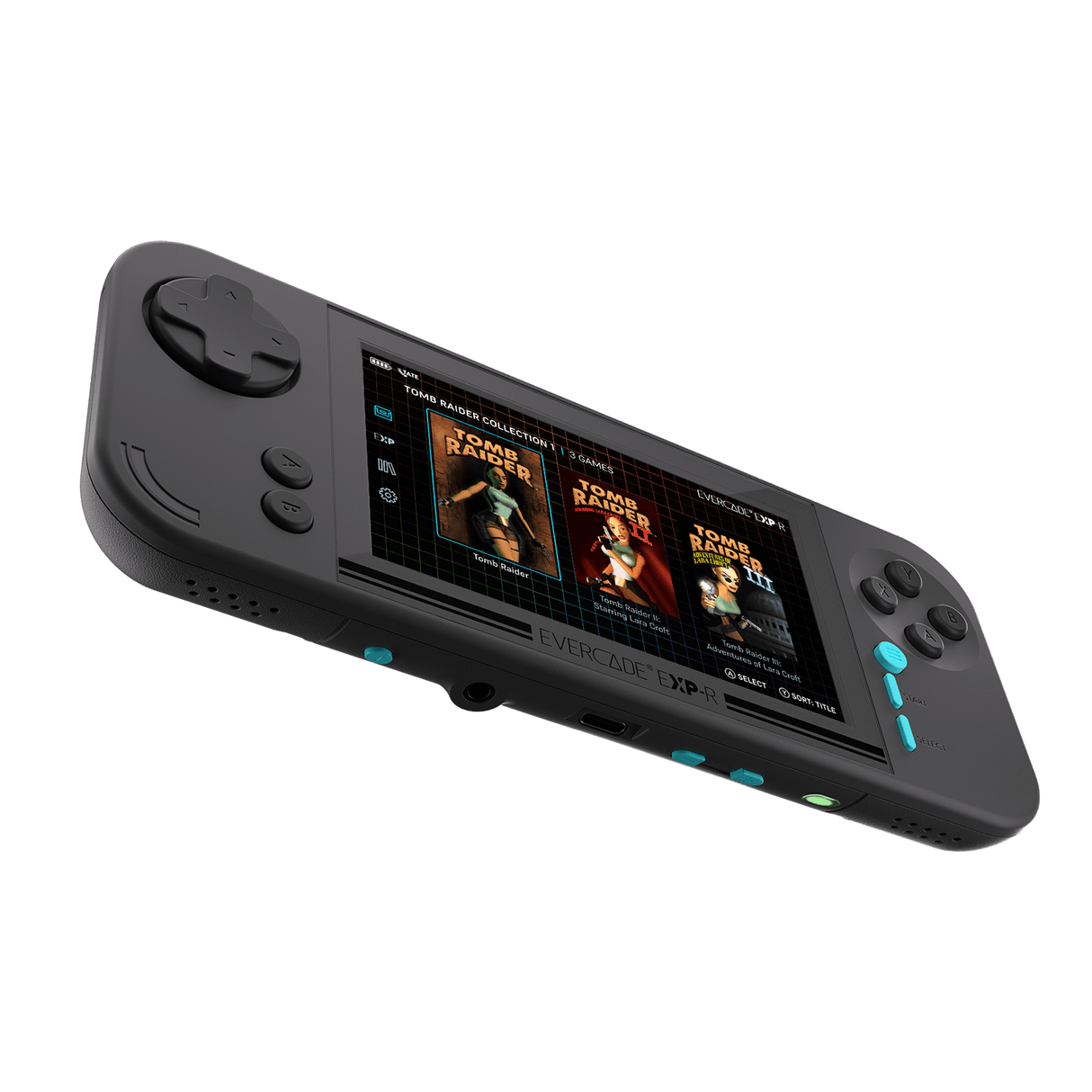 Evercade EXP-R - Including Tomb Raider - Console pack by Blaze The Chelsea Gamer