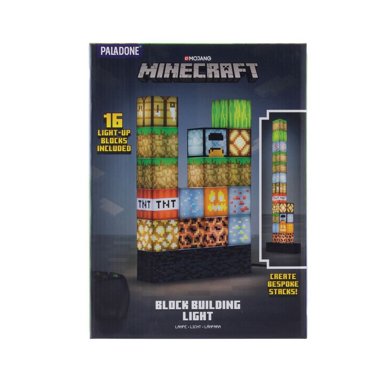 Minecraft Block Building Light - Paladone - Lighting by Paladone The Chelsea Gamer