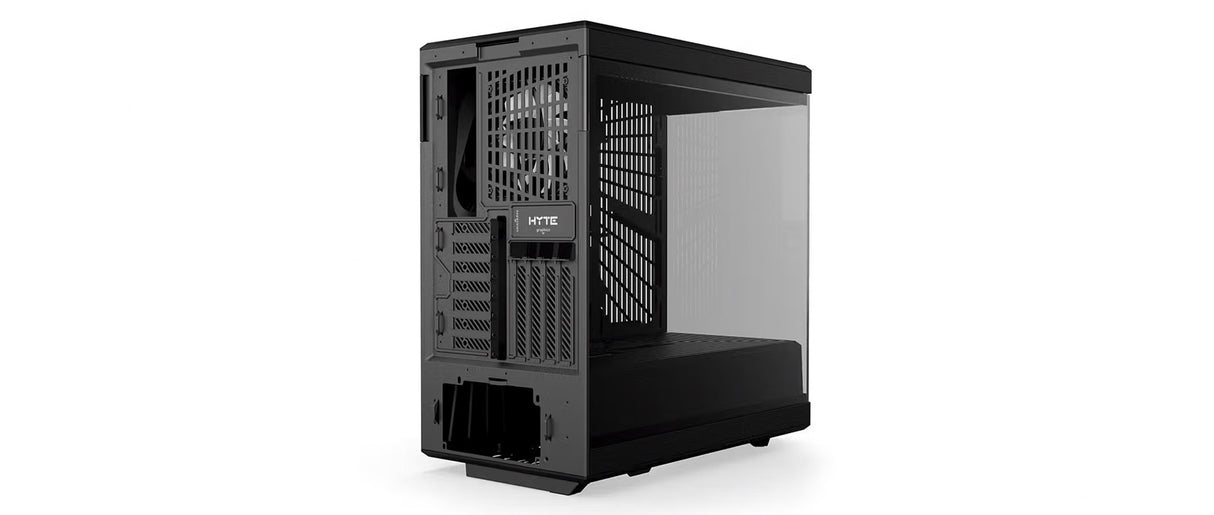 Hyte Y40 Mid Tower PC Case - Pitch Black - Core Components by Hyte The Chelsea Gamer