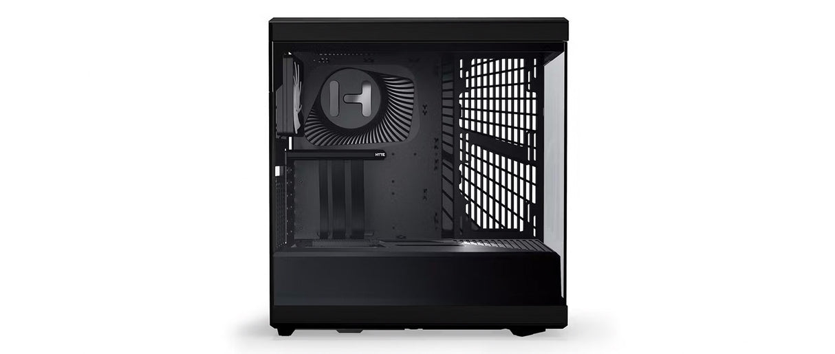 Hyte Y40 Mid Tower PC Case - Pitch Black - Core Components by Hyte The Chelsea Gamer