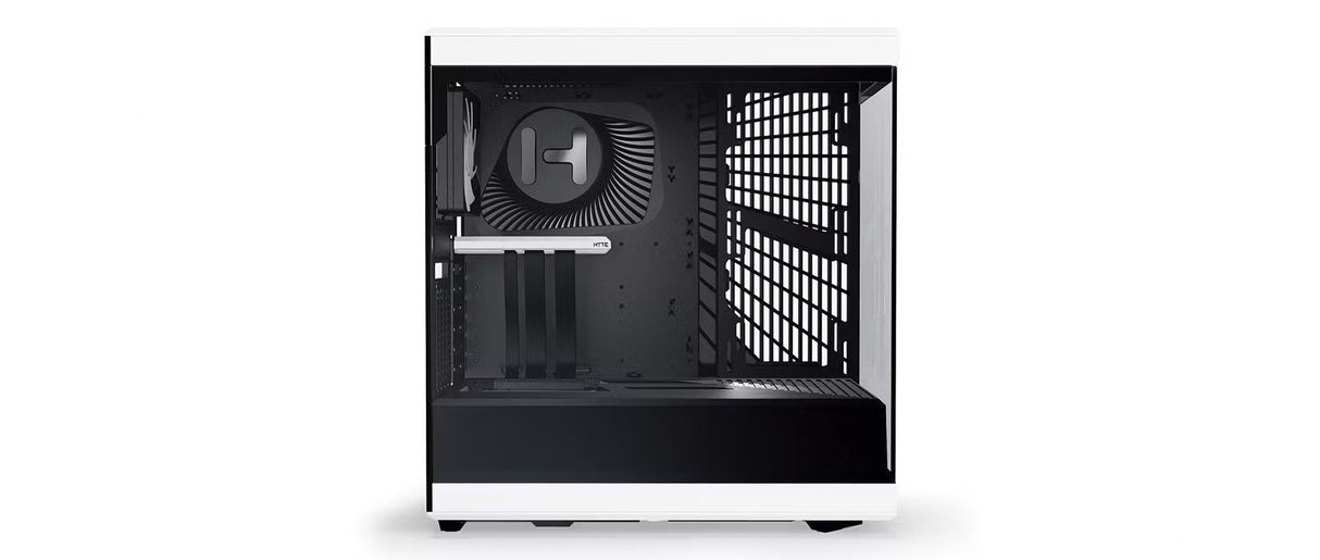 Hyte Y40 Mid Tower PC Case - Panda White - Core Components by Hyte The Chelsea Gamer