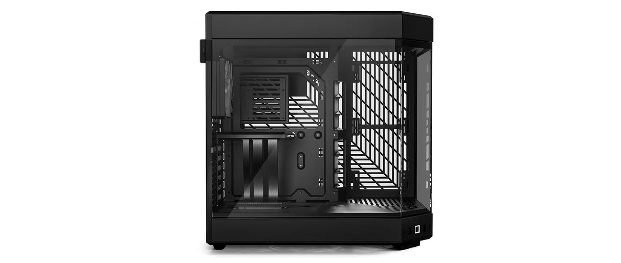 Hyte Y60 Mid Tower PC Case - Pitch Black - Core Components by Hyte The Chelsea Gamer