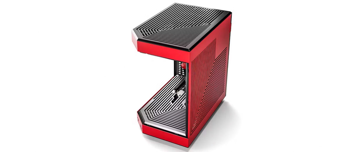 Hyte Y60 Mid Tower PC Case - Black Cherry - Core Components by Hyte The Chelsea Gamer