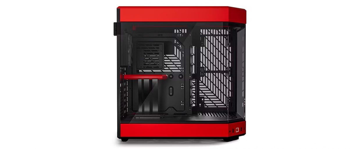 Hyte Y60 Mid Tower PC Case - Black Cherry - Core Components by Hyte The Chelsea Gamer