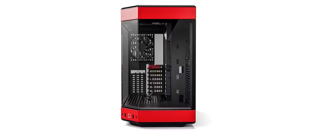 Hyte Y60 Mid Tower PC Case - Black Cherry - Core Components by Hyte The Chelsea Gamer