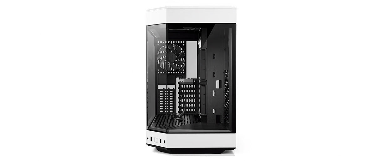 Hyte Y60 Mid Tower PC Case - Panda White - Core Components by Hyte The Chelsea Gamer