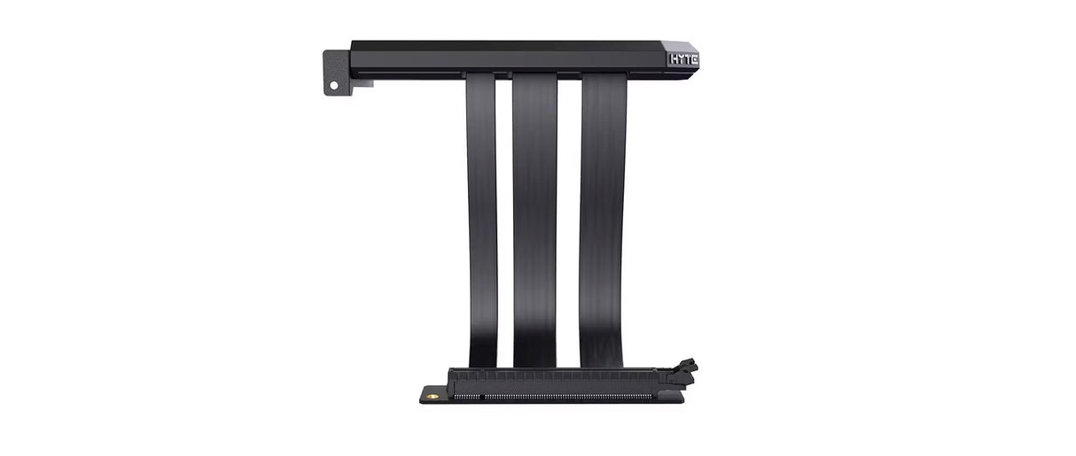 Hyte PCIE40 4.0 Luxury Riser Cable - Black - Core Components by Hyte The Chelsea Gamer