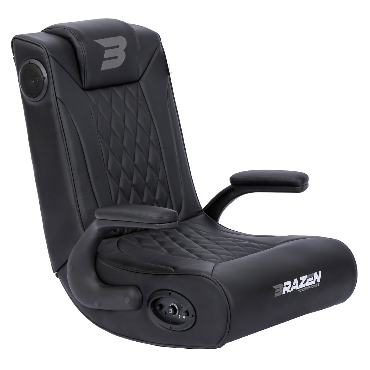 BraZen Emperor X 2.1 DAB Surround Sound Gaming Chair - Floor Rocker - Furniture by BraZen The Chelsea Gamer