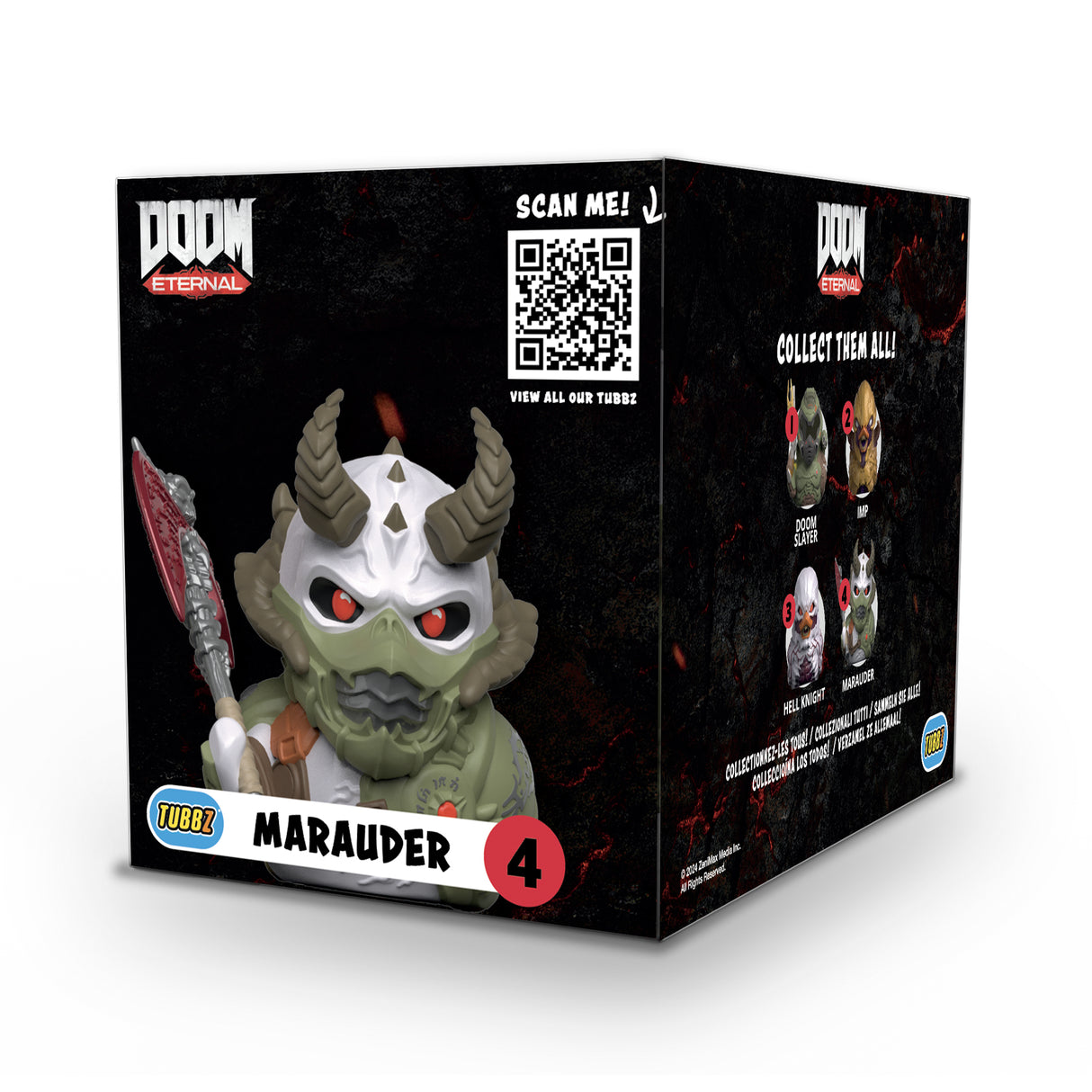 Numskull - DOOM Marauder TUBBZ Collectible Duck - Merchandise by Numskull Designs The Chelsea Gamer