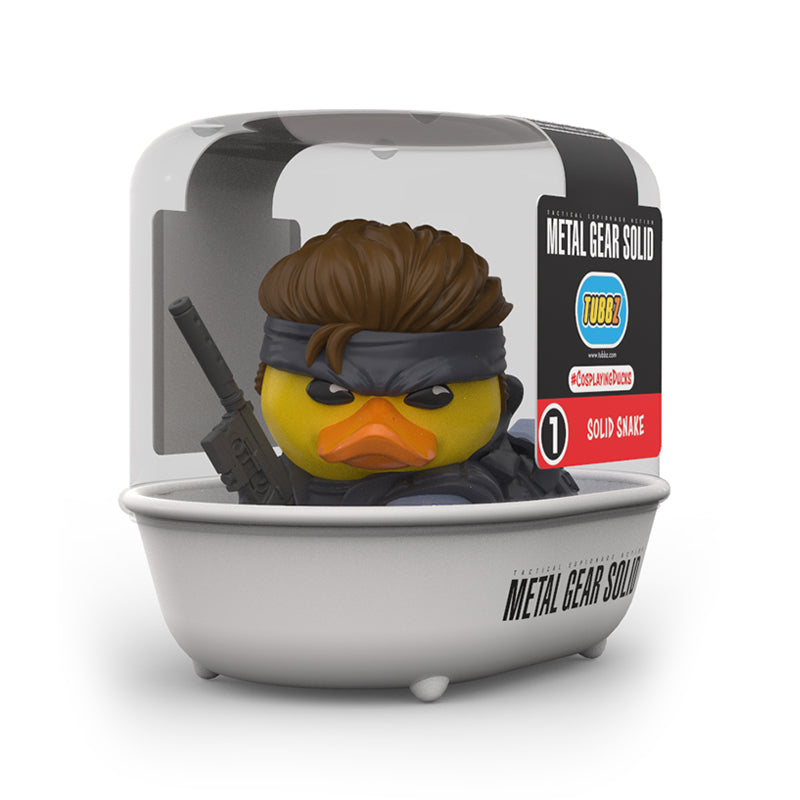Numskull - Metal Gear Solid Solid Snake TUBBZ Collectible Duck - Merchandise by Numskull Designs The Chelsea Gamer