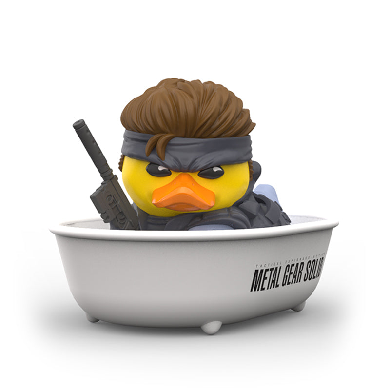 Numskull - Metal Gear Solid Solid Snake TUBBZ Collectible Duck - Merchandise by Numskull Designs The Chelsea Gamer