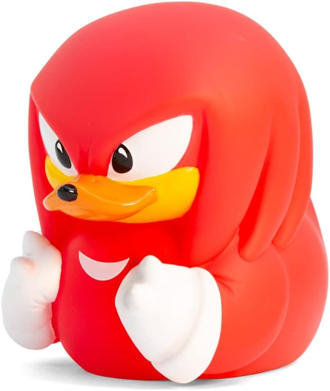 Numskull - Sonic the Hedgehog Knuckles TUBBZ Collectible Duck - Merchandise by Numskull Designs The Chelsea Gamer