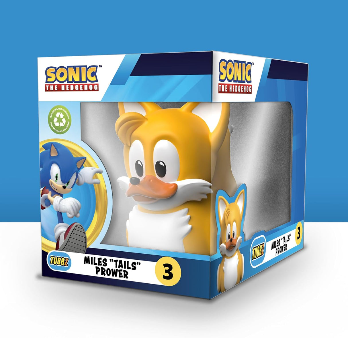 Numskull - Sonic the Hedgehog Tails TUBBZ Collectible Duck - Merchandise by Numskull Designs The Chelsea Gamer