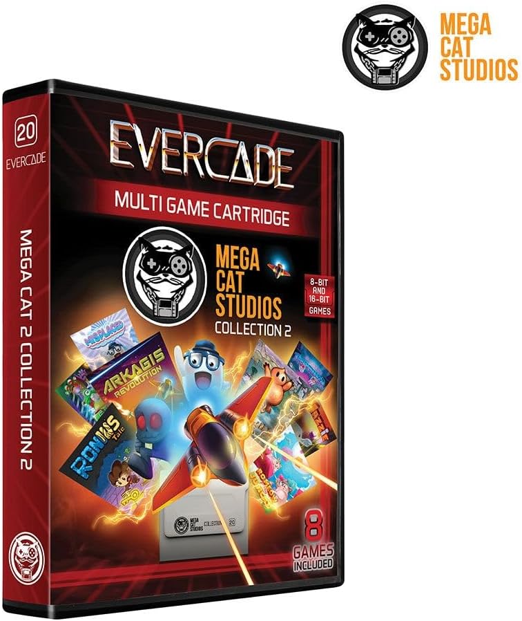 Mega Cat Cartridge 2 - Evercade - Video Games by Blaze The Chelsea Gamer