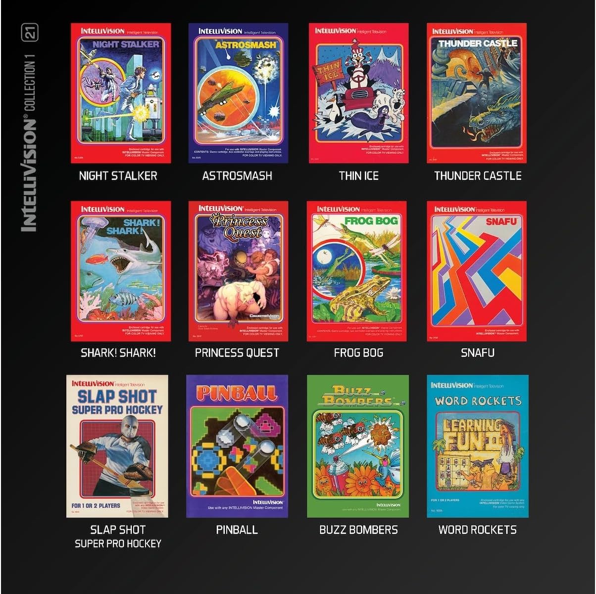 Intellivision Cartridge 1 - Evercade - Video Games by Blaze The Chelsea Gamer
