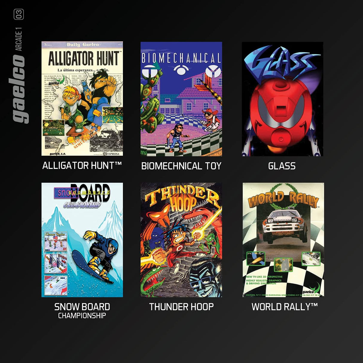 Gaelco (Piko) Arcade Cartridge 1 - Evercade - Video Games by Blaze The Chelsea Gamer