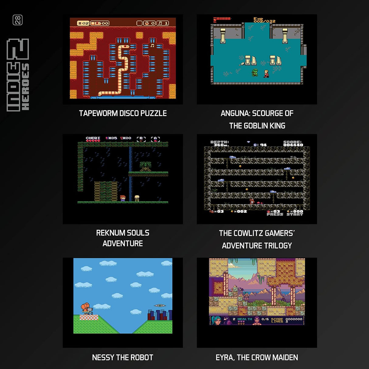 Indie Heroes Collection 2 - Evercade - Video Games by Blaze The Chelsea Gamer